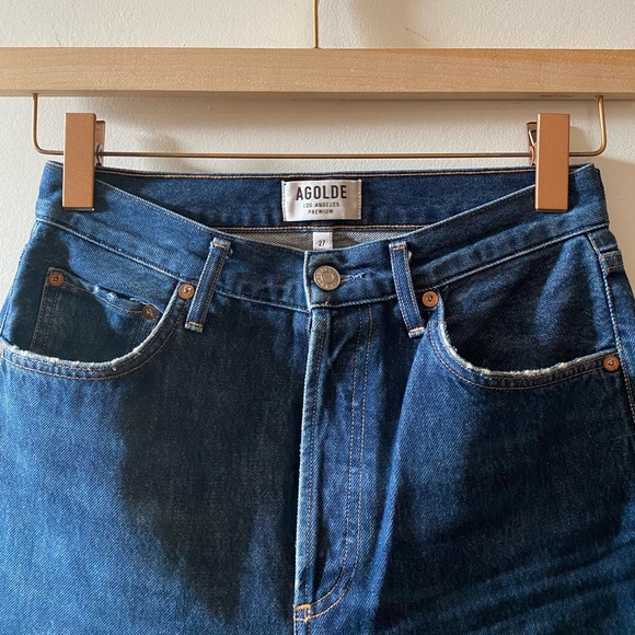 Agolde Remy High Rise Straight in Wink size 27 - Picture 5 of 8